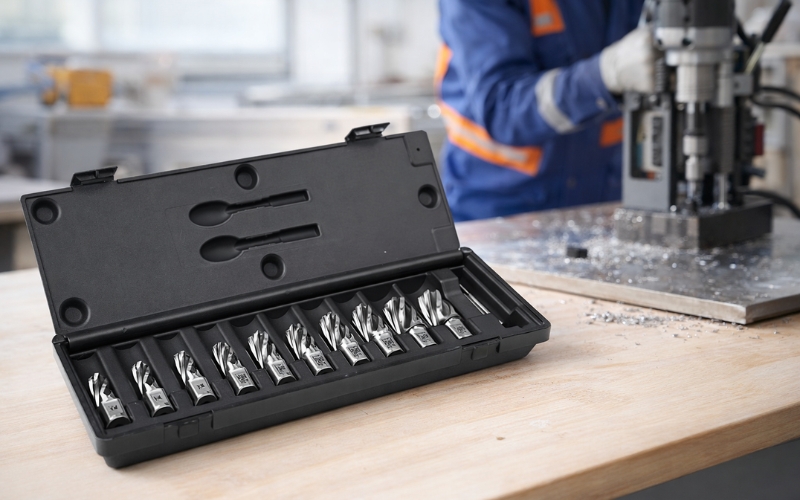 Bộ mũi khoan từ HSS 10 mũi