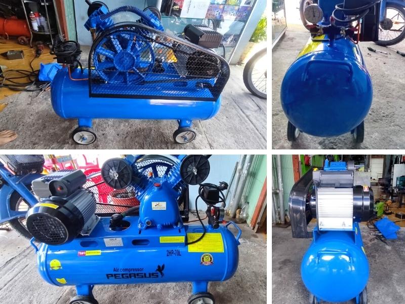 Máy nén khí Pegasus TM- V-0.17/8 (2HP) 70L