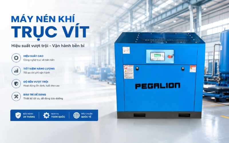 Tính năng của máy nén khí biến tần TMBT-20HP/ÁP16