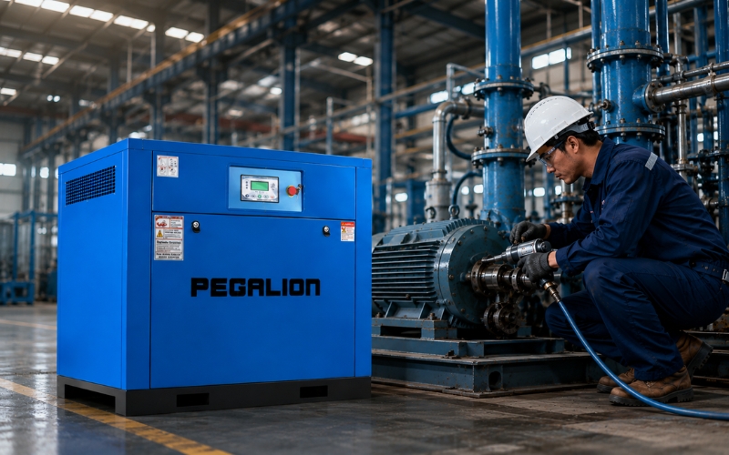 Tính năng nổi bật của Máy nén khí trục vít PEGALION TMBT-50HP