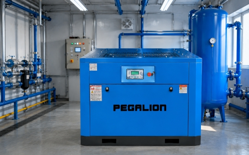 Máy nén khí trục vít PEGALION TMBT-100HP