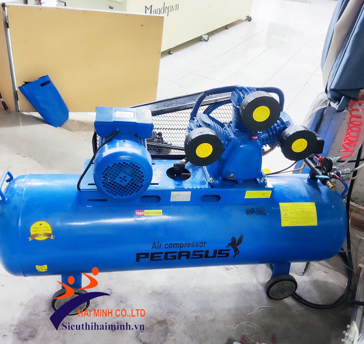 Một số lỗi khi sử dụng máy nén khí