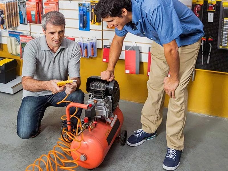 lưu ý khi sử dụng máy nén khí mini