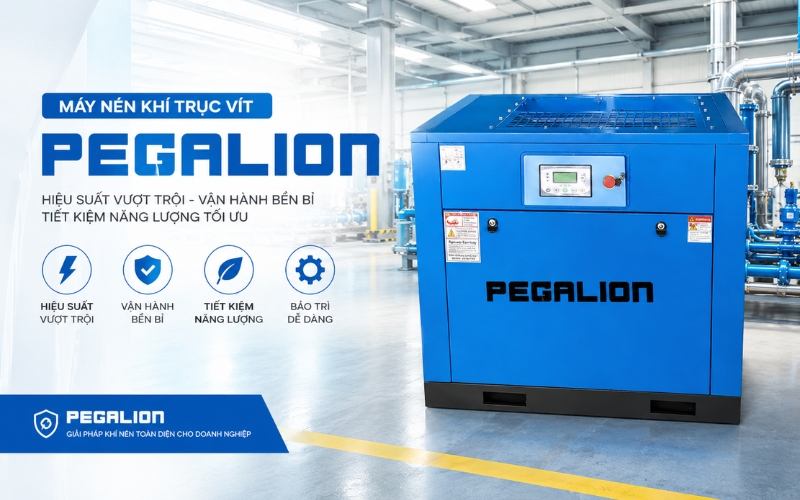 Tính năng của máy nén khí trục vít biến tần TMBT-175HP