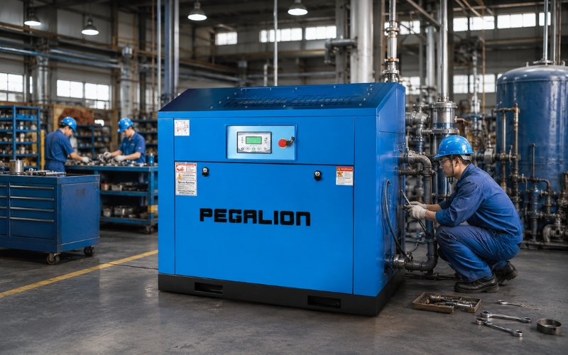 Tính năng nổi bật của Máy nén khí trục vít PEGALION TMBT-75HP