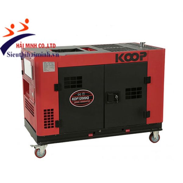 Photo - Máy phát điện diesel KOOP KDF12000Q (9kva chống ồn)