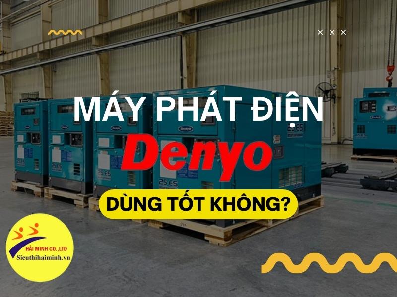 máy phát điện Denyo dùng tốt không?