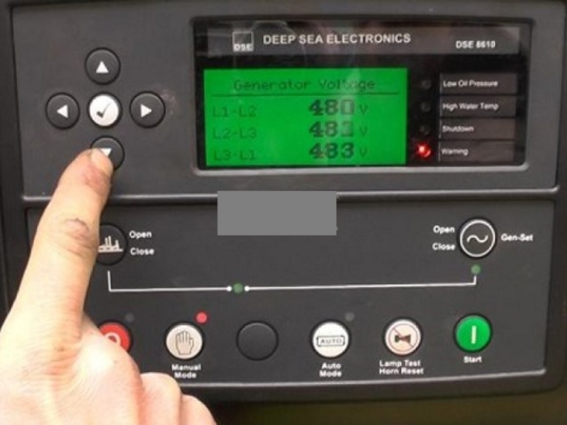 bảng điều khiển điện tử