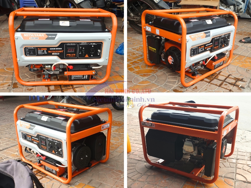 Máy phát điện chạy xăng Mitsuyama TL- 4900D De (3KW)