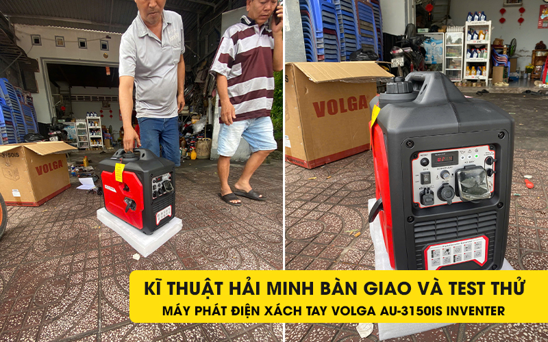 Máy phát điện xách tay Volga AU-3150iS Inventer