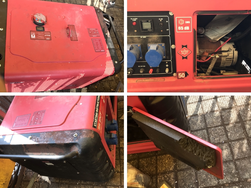 cải tạo máy phát điệm cũ lâu không sử dụng