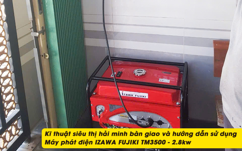 kĩ thuật Máy phát điện IZAWA FUJIKI TM3500 - 2.8kw