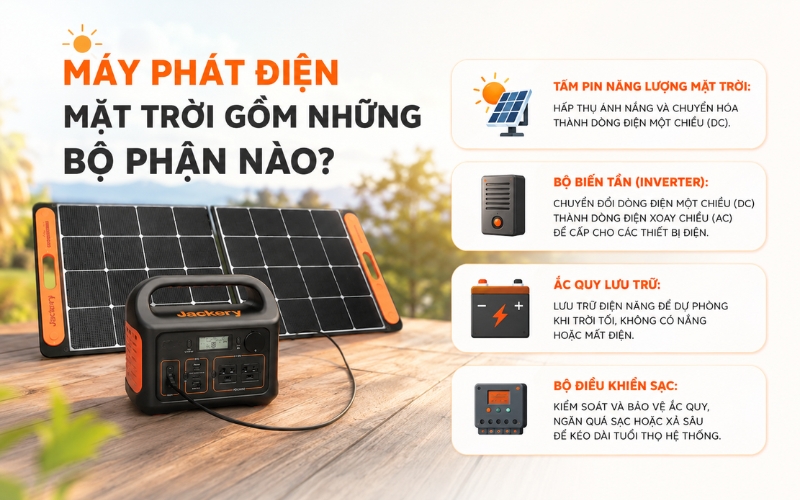 Máy phát điện năng lượng mặt trời 