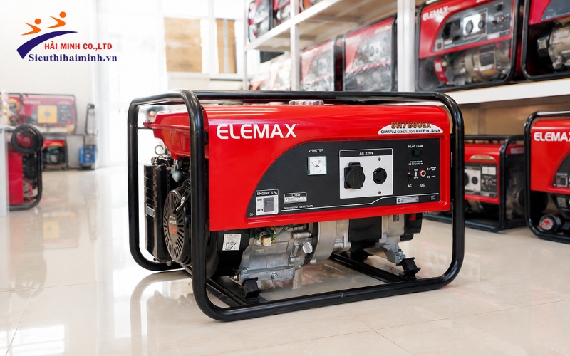 Máy phát Elemax SV6500 đề giật nổ