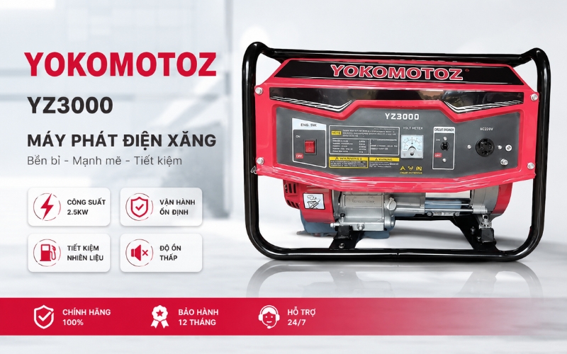 Máy phát YOKOMOTOZ YZ3800