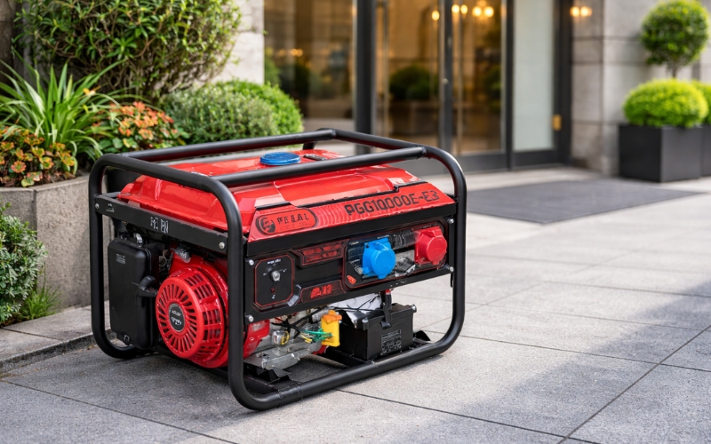 Quy trình bàn giao máy phát điện PGG10000E-E3