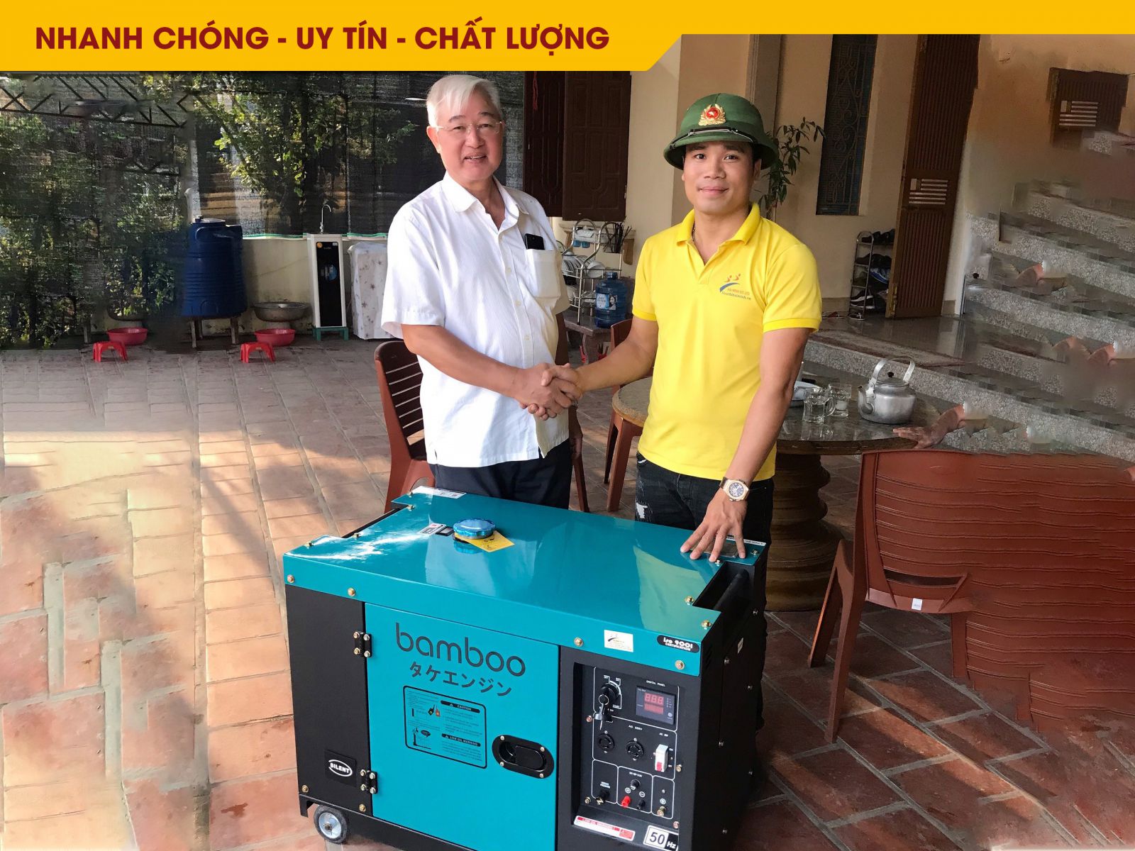 Siêu thị Hải Minh chuyên máy phát điện uy tín toàn quốc