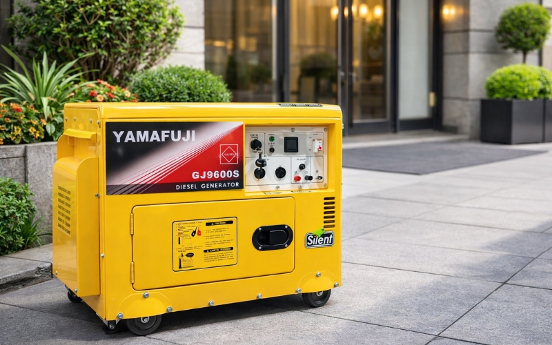 Tổng quan về máy phát điện chạy dầu GJ9600S