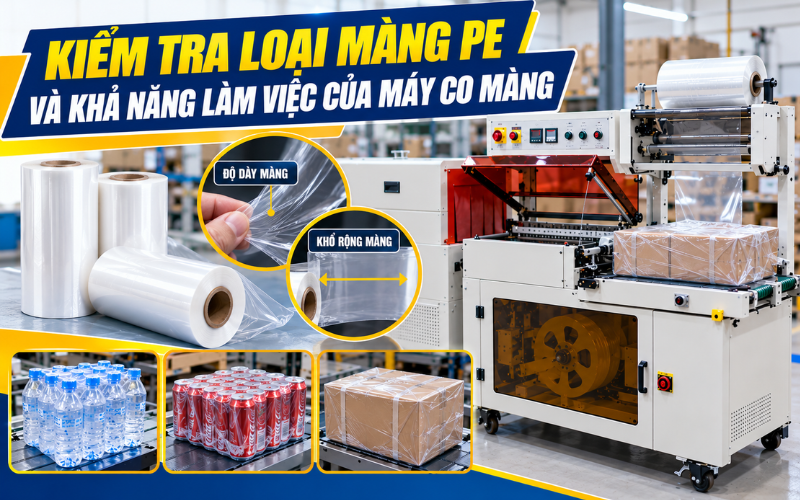 Chọn đúng độ dày và khổ màng PE