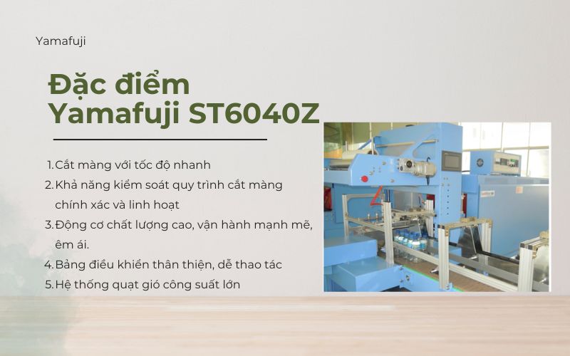 Đặc điểm nổi bật của bộ máy Yamafuji ST6040Z