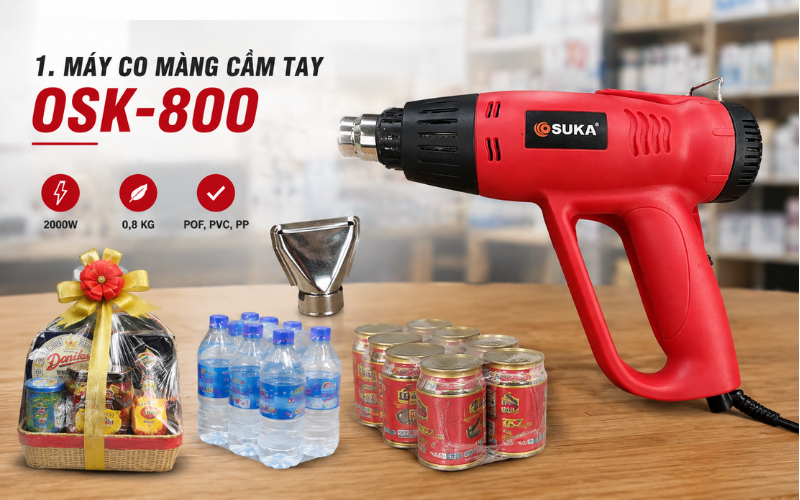 Máy co màng cầm tay OSK-800