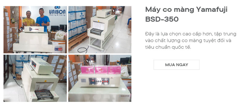 Máy co màng Yamafuji BSD-350 chính hãng