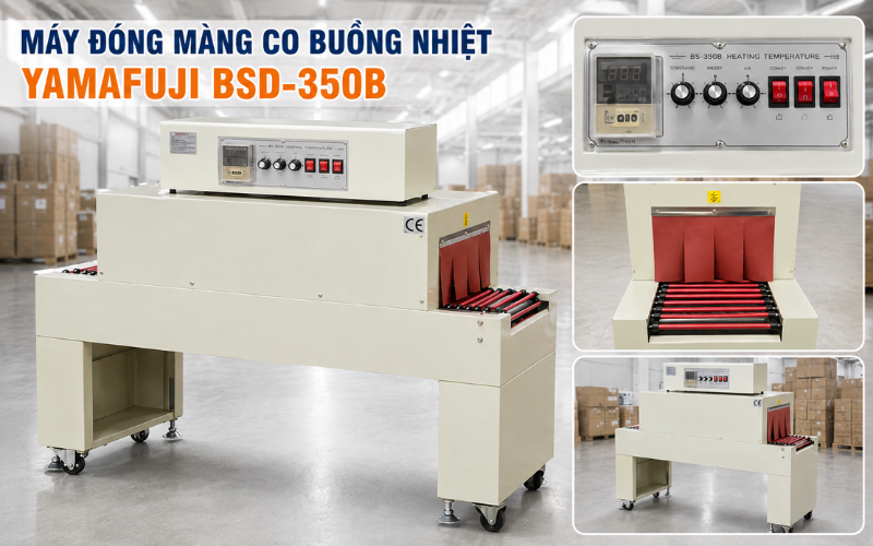 Máy đóng màng co buồng nhiệt Yamafuji BSD-350B