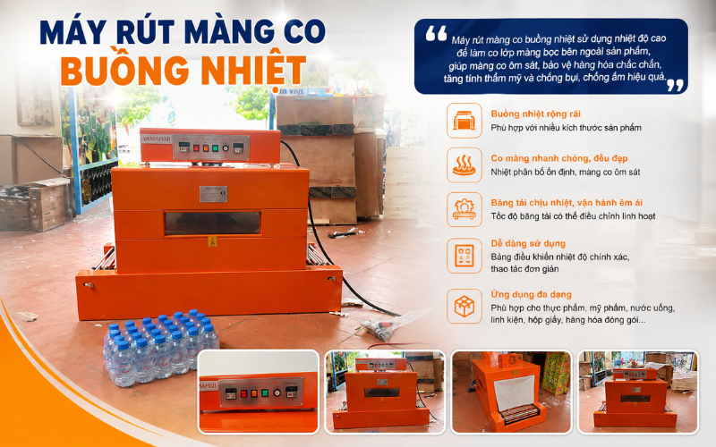 Máy rút màng co buồng nhiệt