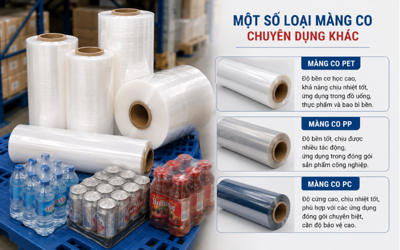 Một số loại màng co chuyên dụng khác
