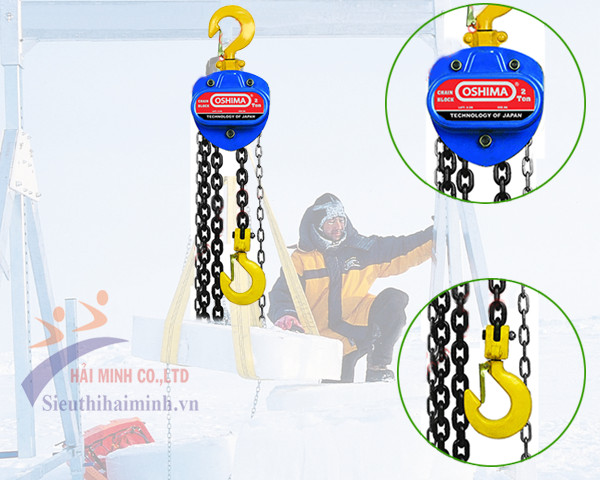 Pa lăng xích Oshima 0.5T