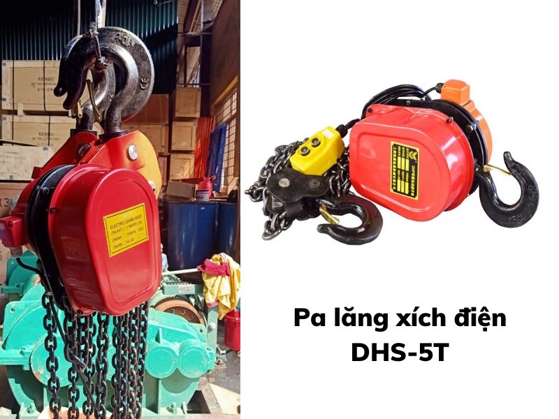 Pa lăng xích điện DHS-5T