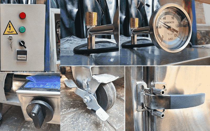 Các bước chuẩn bị trước khi lắp đặt tủ hấp giò bằng gas