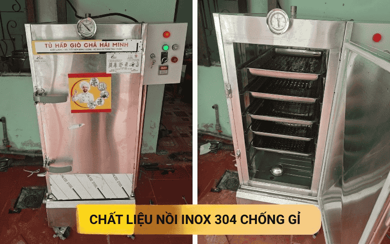 Các tiêu chí chọn nồi hấp giò chả bằng điện bền