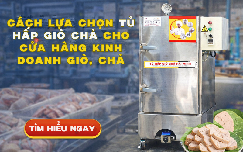 Cách Lựa Chọn Tủ Hấp Giò Chả Cho Cửa Hàng Kinh Doanh Giò, Chả