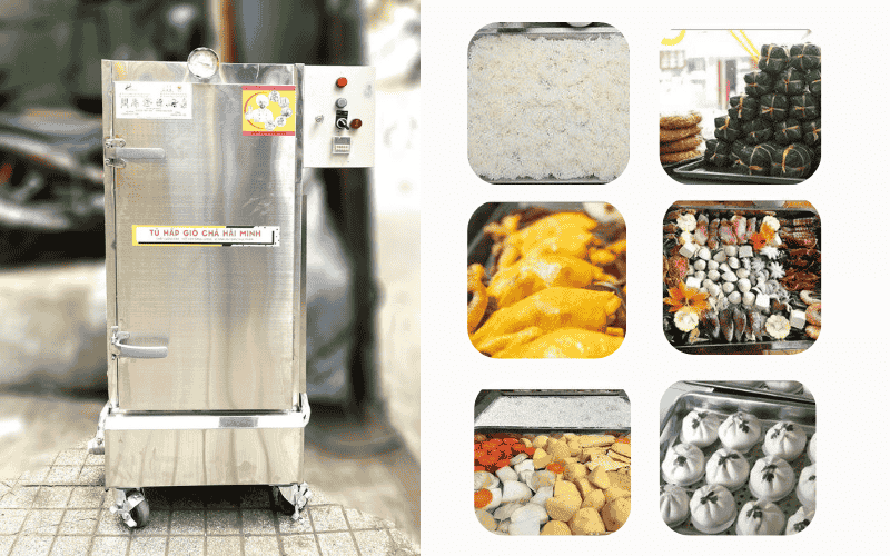 Cấu tạo, tiện ích tủ hấp giò công nghiệp