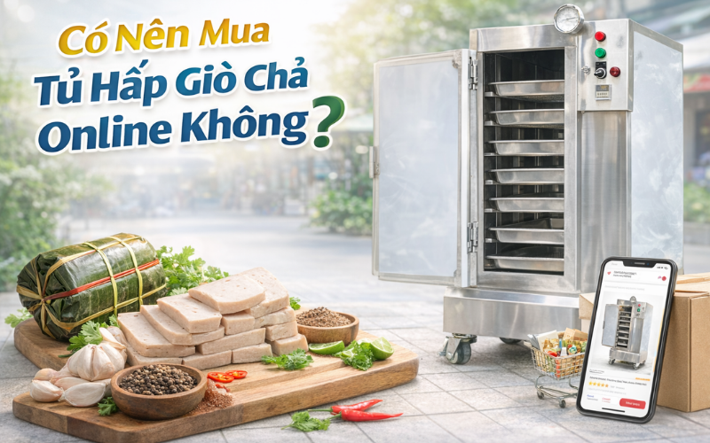 Có Nên Mua Tủ Hấp Giò Chả Online Không?