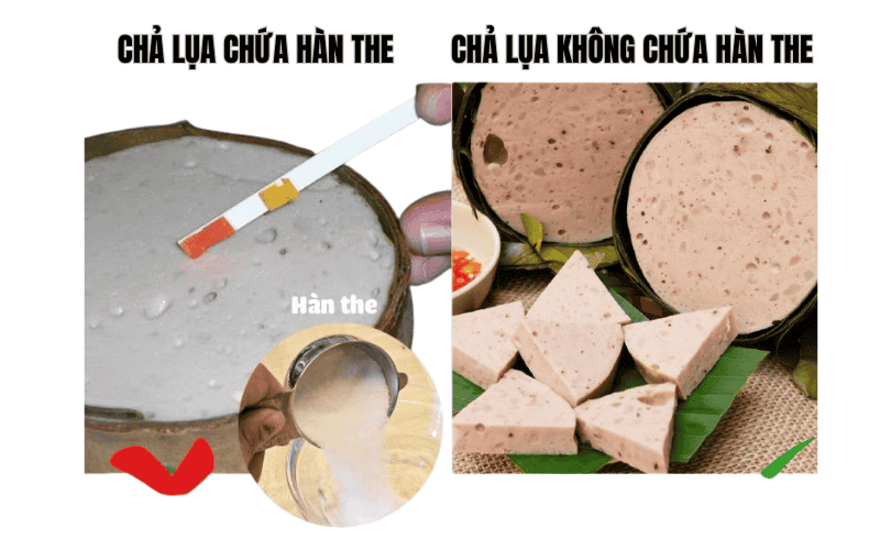 Dùng que thử  hàn the