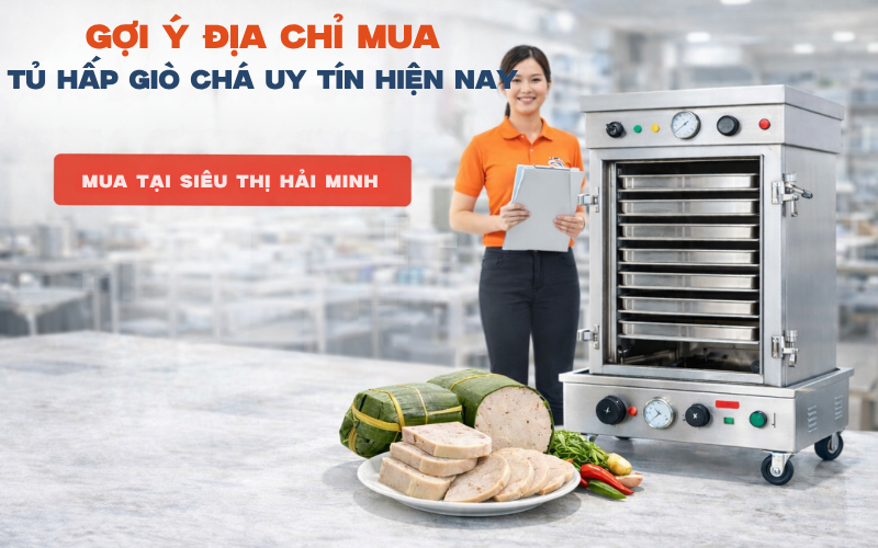 Gợi ý địa chỉ mua tủ hấp giò chả uy tín hiện nay