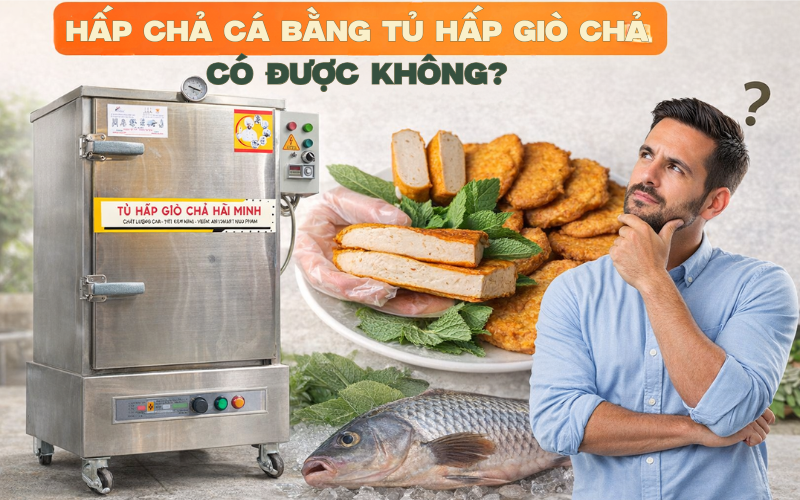 Hấp Chả Cá Bằng Tủ Hấp Giò Chả Có Được Không?