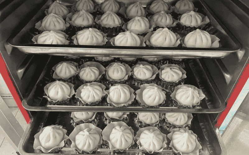 Hướng dẫn hấp bánh bao và xôi bằng nồi hấp giò chả