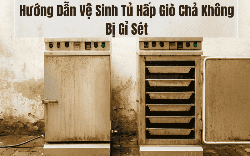 Hướng Dẫn Vệ Sinh Tủ Hấp Giò Chả Không Bị Gỉ Sét