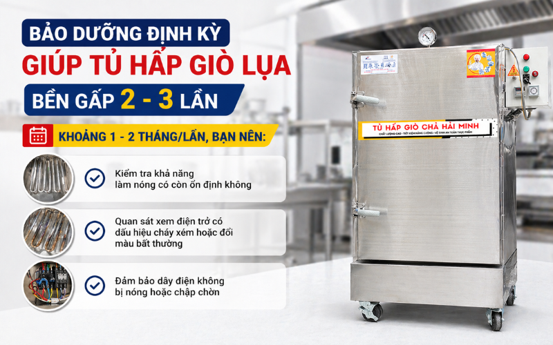 Kiểm tra điện trở và hệ thống điện định kỳ