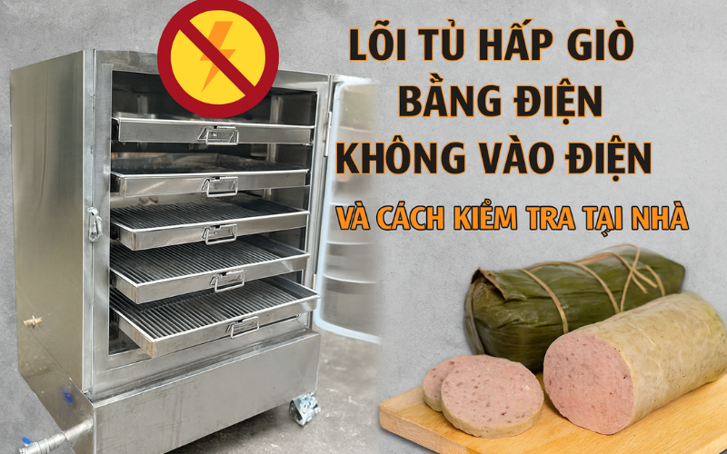 Lỗi Tủ Hấp Giò Bằng Điện Không Vào Điện Và Cách Kiểm Tra Tại Nhà