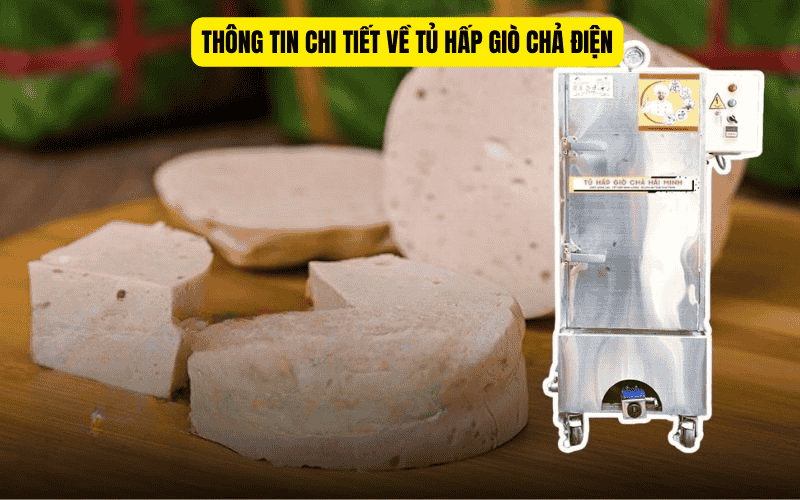 Thông tin chi tiết về tủ hấp giò chả bằng điện