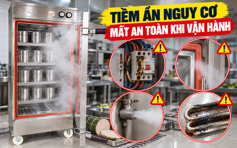 Tiềm ẩn nguy cơ mất an toàn khi vận hành
