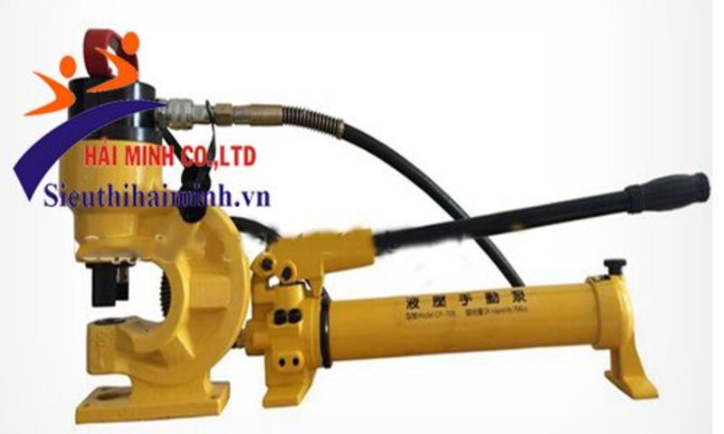 Bộ máy đột lỗ thủy lực CH60 bơm tay thủy lực CP700