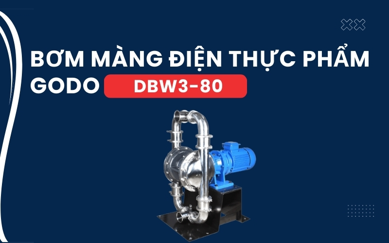 Bơm màng điện thực phẩm GODO DBW3S-80