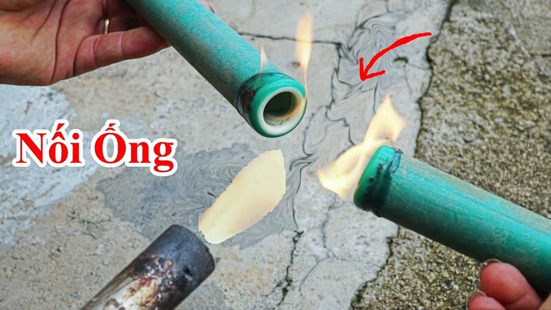 cách hàn ống nhiệt không cần máy
