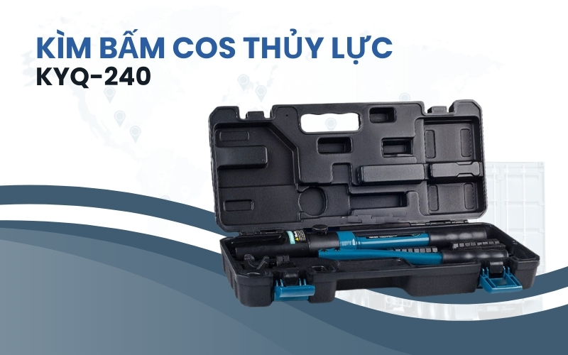 Kìm bấm cos thủy lực KYQ-240