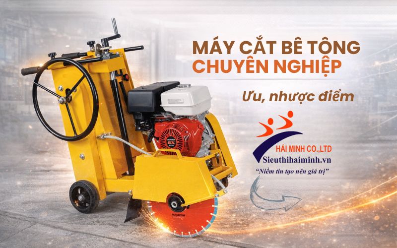 Đánh giá máy cắt bê tông KC16: Ưu, nhược điểm